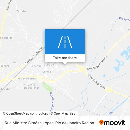 Rua Ministro Simões Lopes map