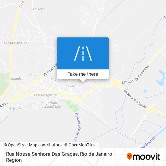 Mapa Rua Nossa Senhora Das Graças