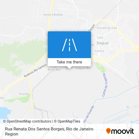 Rua Renata Dos Santos Borges map