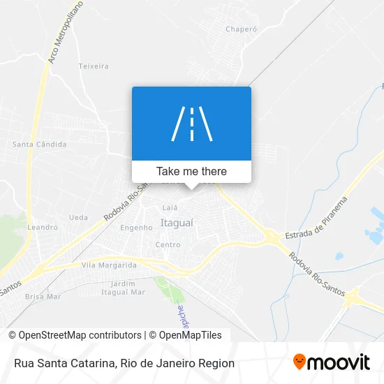 Rua Santa Catarina map