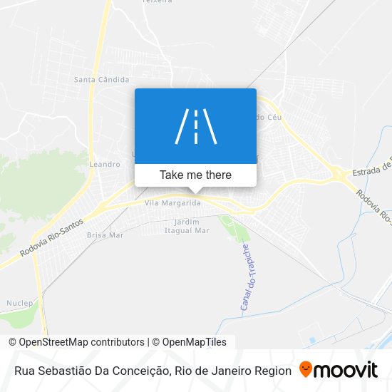 Rua Sebastião Da Conceição map