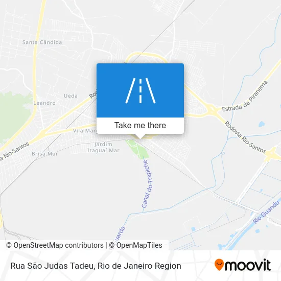 Rua São Judas Tadeu map