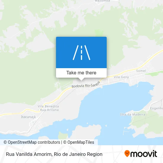 Rua Vanilda Amorim map