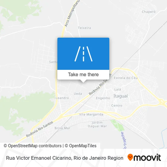Rua Victor Emanoel Cicarino map