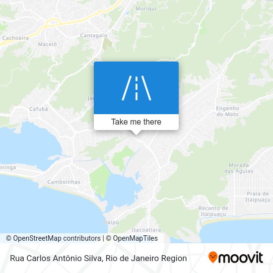 Rua Carlos Antônio Silva map