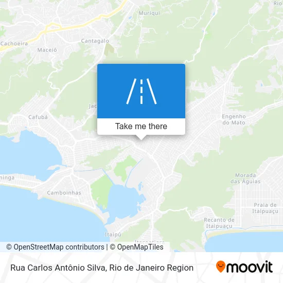 Rua Carlos Antônio Silva map