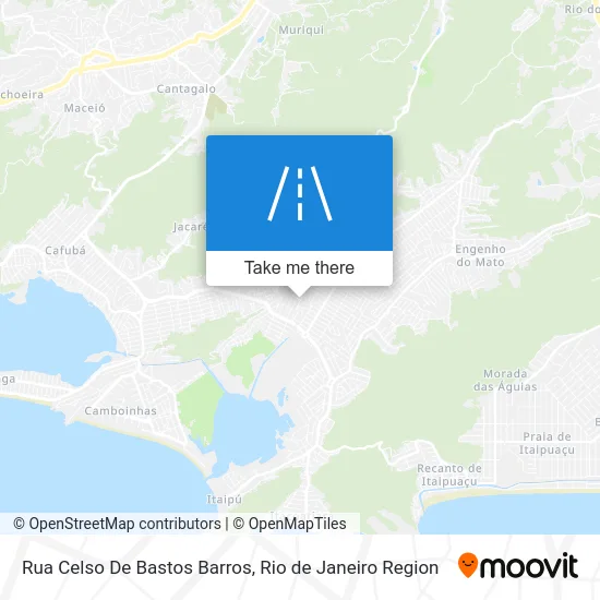 Rua Celso De Bastos Barros map