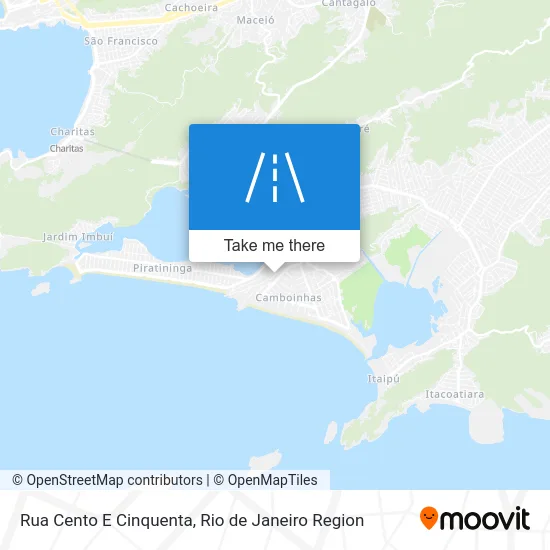 Rua Cento E Cinquenta map