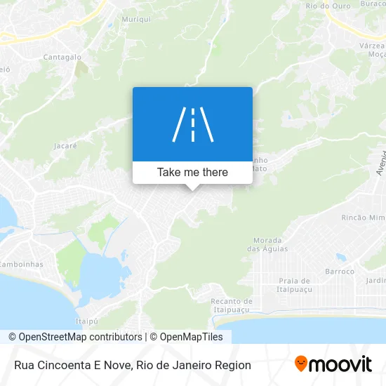 Rua Cincoenta E Nove map