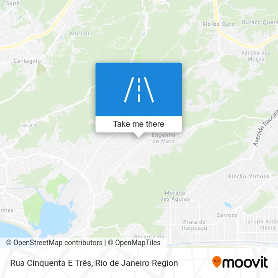 Rua Cinquenta E Três map