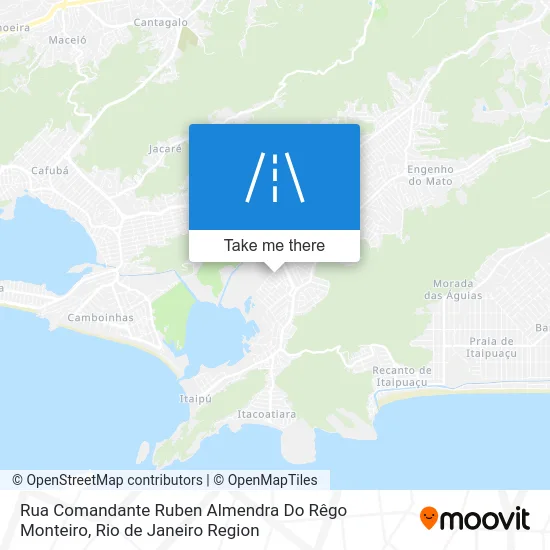 Rua Comandante Ruben Almendra Do Rêgo Monteiro map