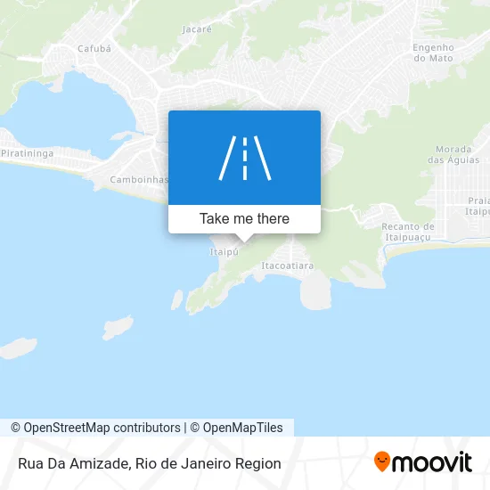 Rua Da Amizade map