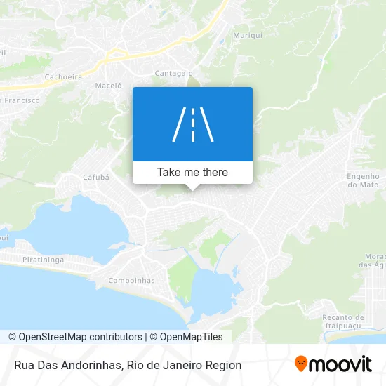 Rua Das Andorinhas map