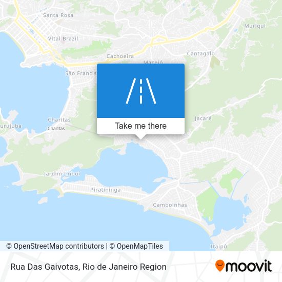 Rua Das Gaivotas map