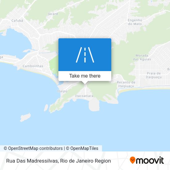 Rua Das Madressilvas map