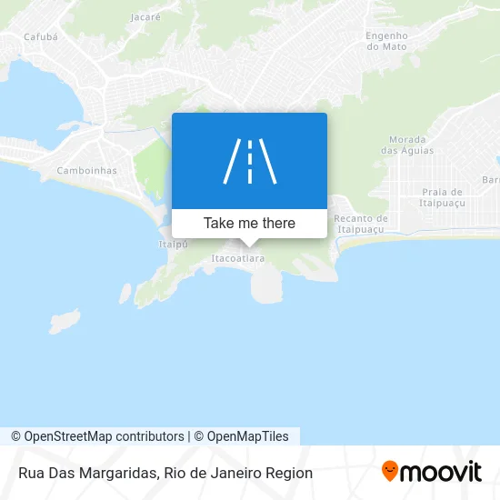 Rua Das Margaridas map