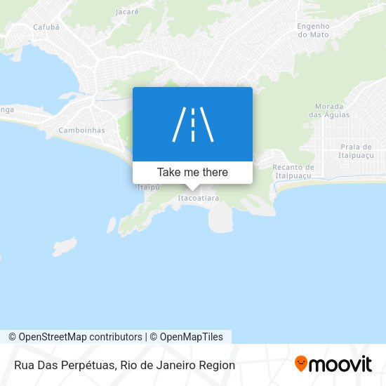 Rua Das Perpétuas map