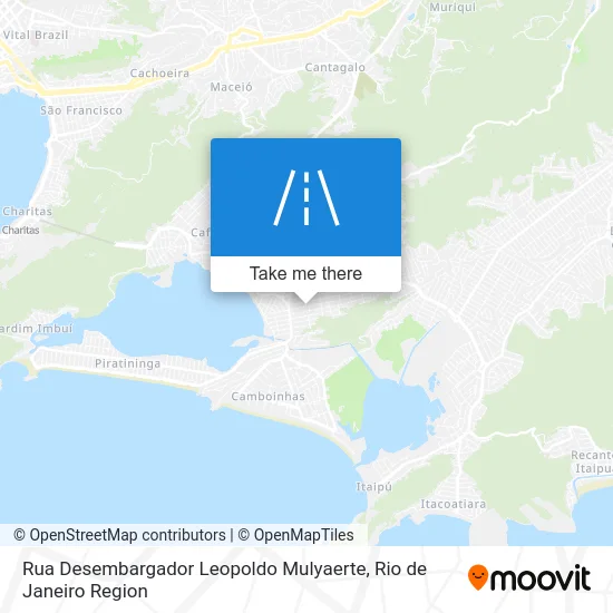 Rua Desembargador Leopoldo Mulyaerte map