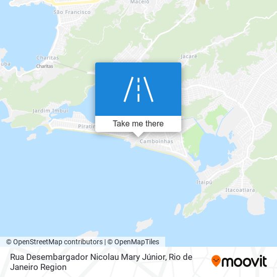 Rua Desembargador Nicolau Mary Júnior map