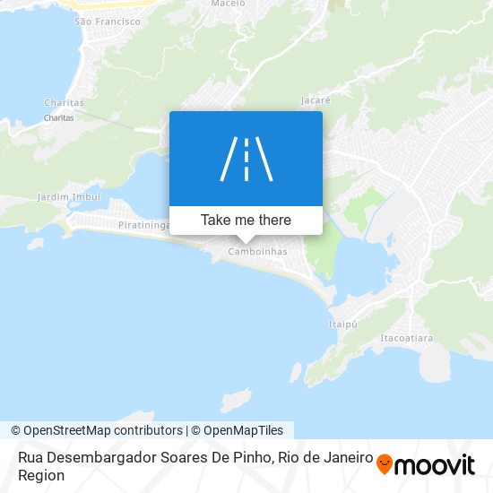 Mapa Rua Desembargador Soares De Pinho