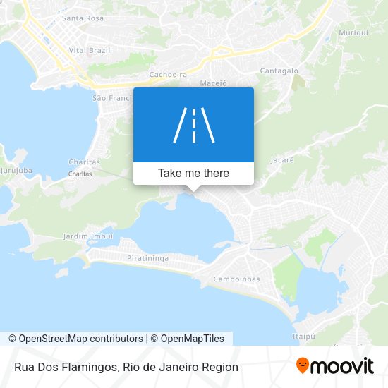 Rua Dos Flamingos map