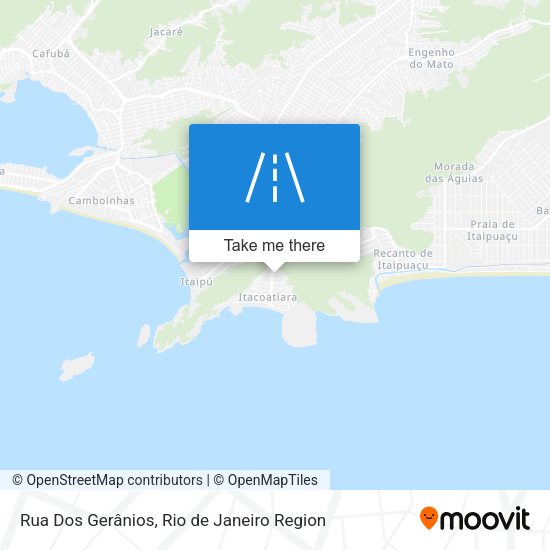 Rua Dos Gerânios map
