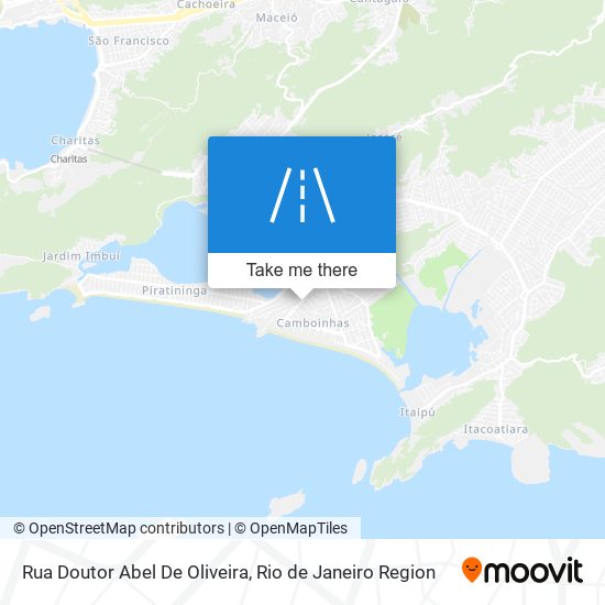 Mapa Rua Doutor Abel De Oliveira