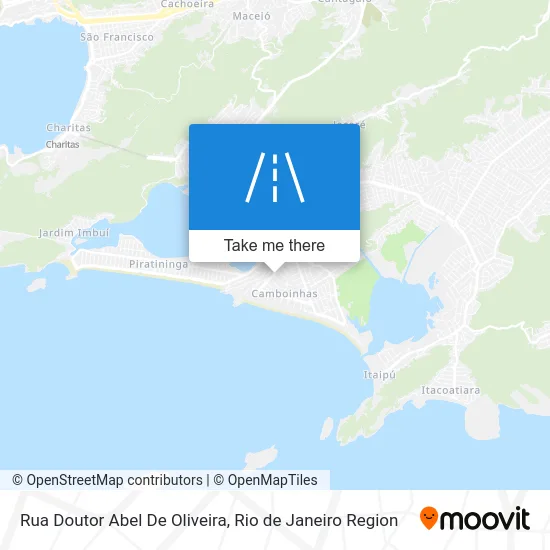 Rua Doutor Abel De Oliveira map