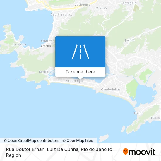 Rua Doutor Ernani Luiz Da Cunha map