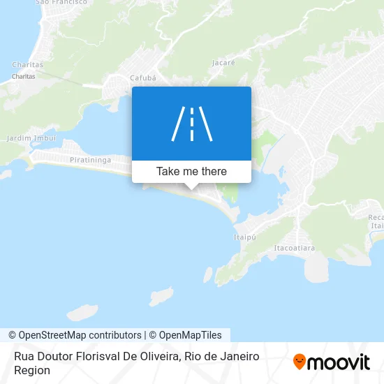 Rua Doutor Florisval De Oliveira map