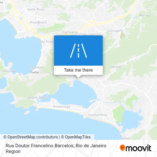Rua Doutor Francelino Barcelos map