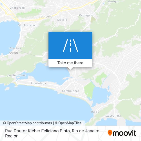 Rua Doutor Kléber Feliciano Pinto map