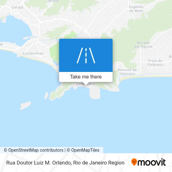 Rua Doutor Luiz M. Orlando map