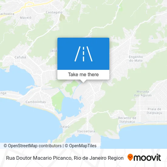 Rua Doutor Macario Picanco map
