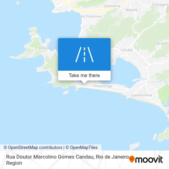 Rua Doutor Marcolino Gomes Candau map