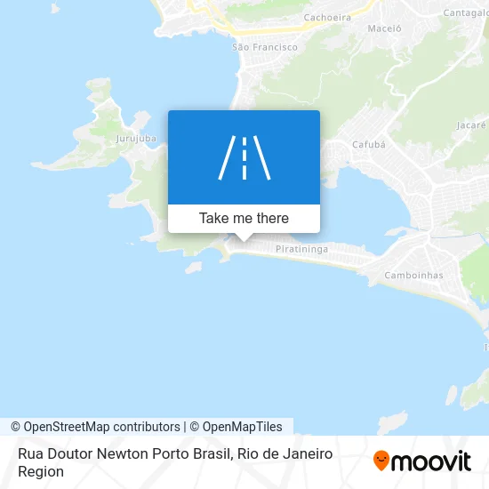 Rua Doutor Newton Porto Brasil map