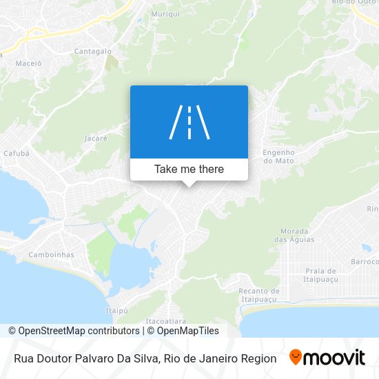 Rua Doutor Palvaro Da Silva map