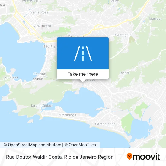 Rua Doutor Waldir Costa map