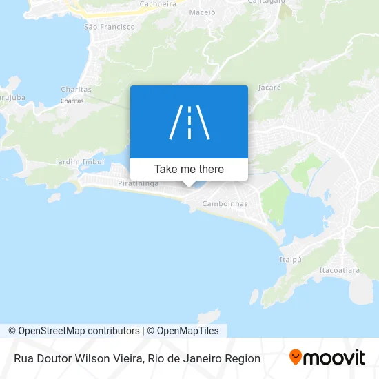 Rua Doutor Wilson Vieira map