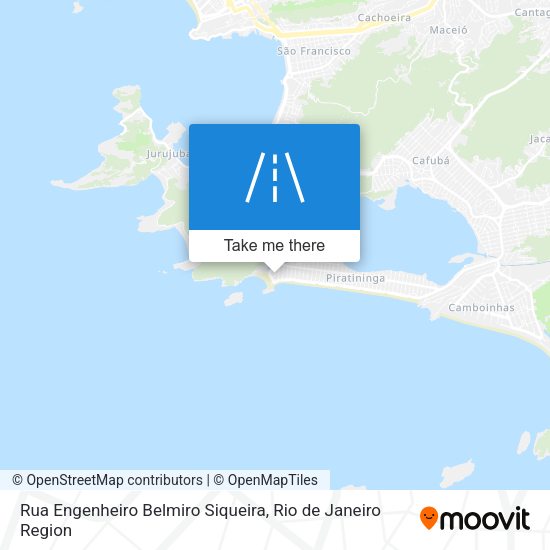 Rua Engenheiro Belmiro Siqueira map