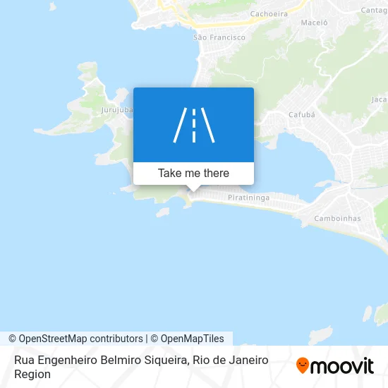 Rua Engenheiro Belmiro Siqueira map