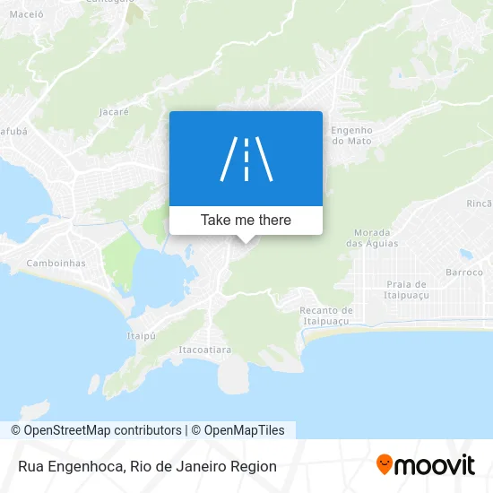 Rua Engenhoca map
