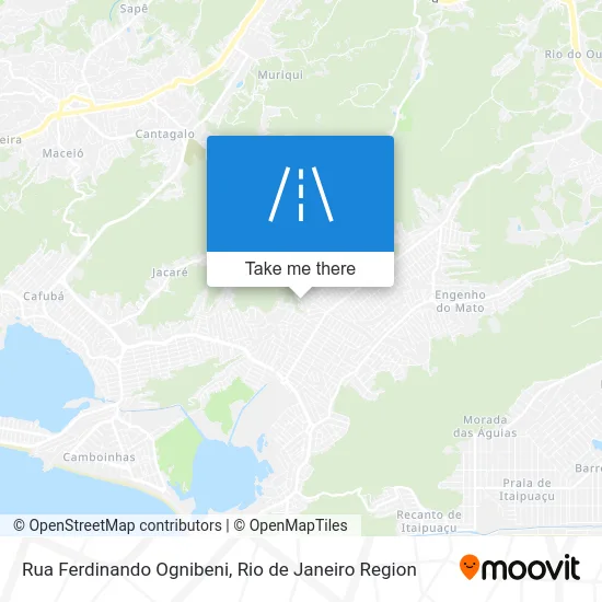 Rua Ferdinando Ognibeni map