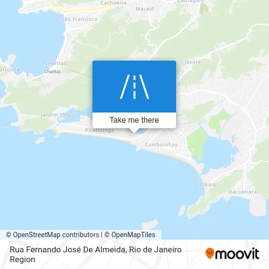 Rua Fernando José De Almeida map