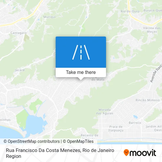 Rua Francisco Da Costa Menezes map