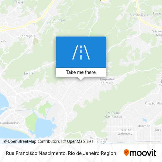 Rua Francisco Nascimento map