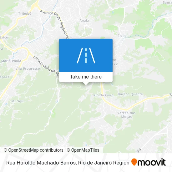 Rua Haroldo Machado Barros map