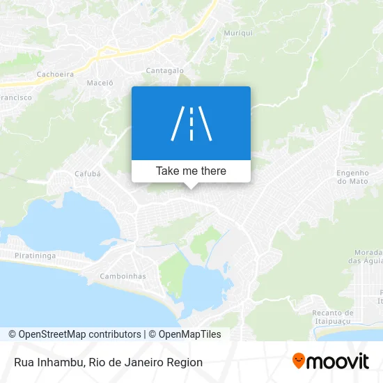 Rua Inhambu map