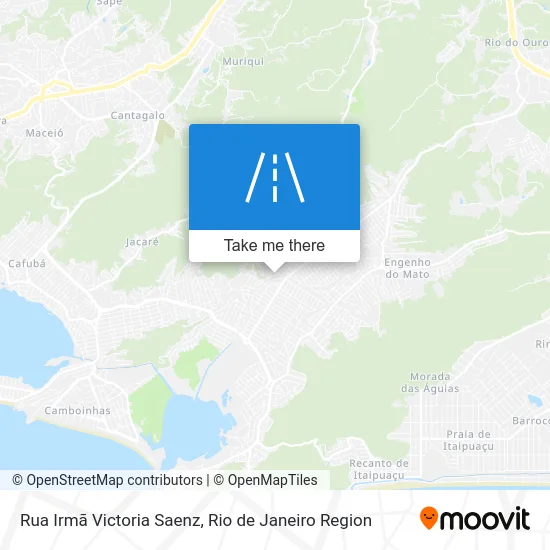 Rua Irmã Victoria Saenz map