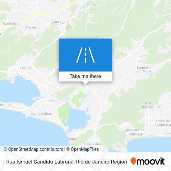 Rua Ismael Candido Labruna map